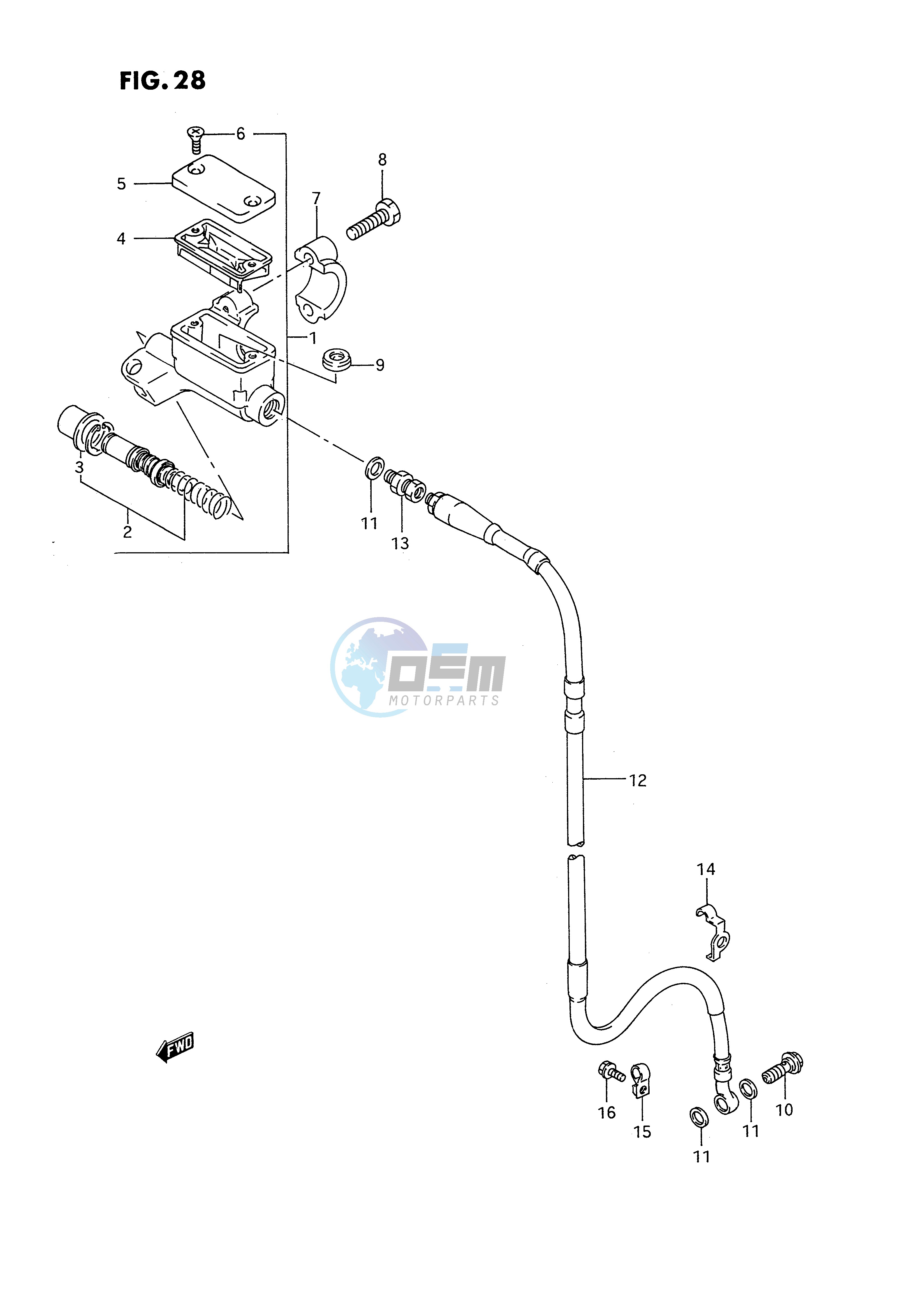 FRONT MASTER CYLINDER