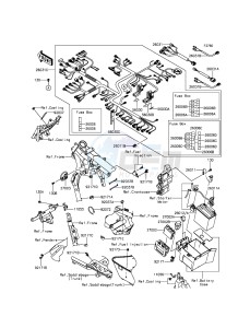 VULCAN_1700_VOYAGER_ABS VN1700BGF GB XX (EU ME A(FRICA) drawing Chassis Electrical Equipment