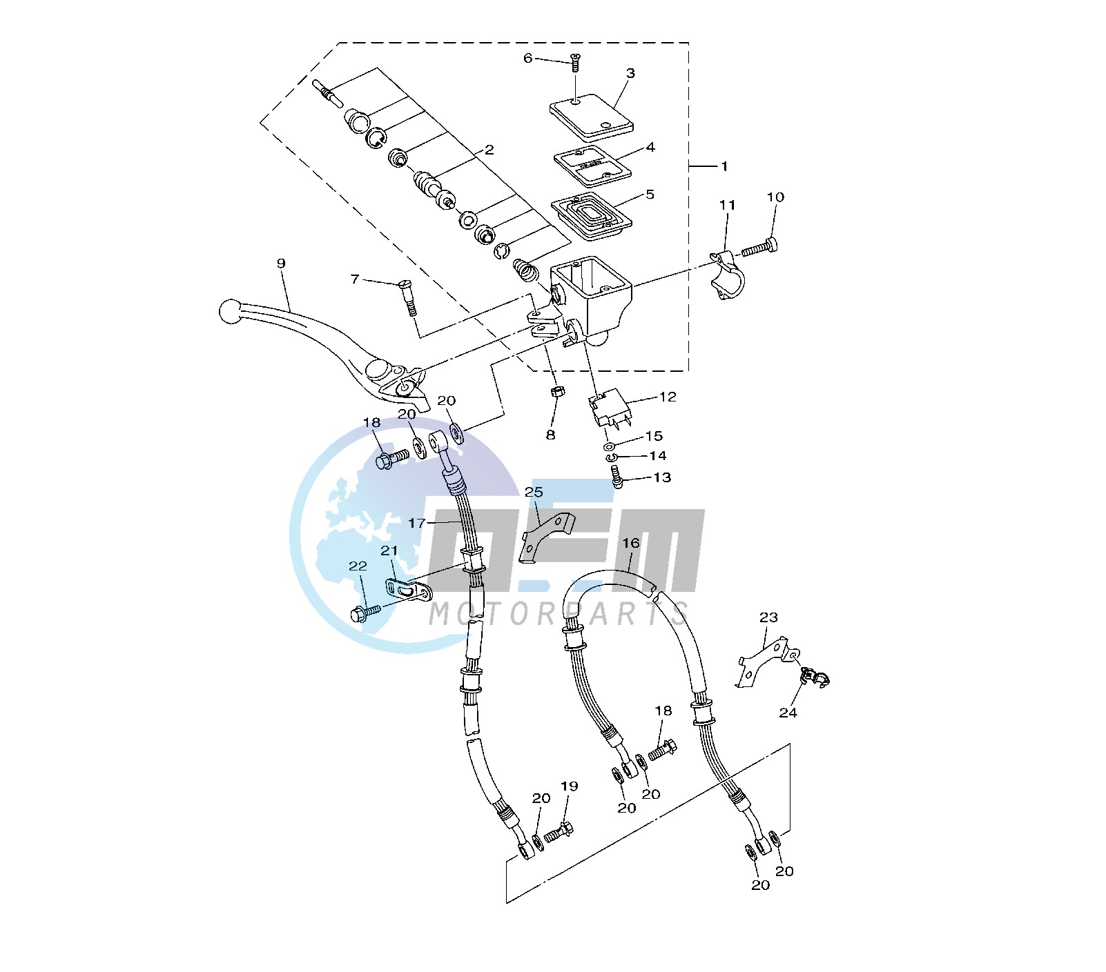 FRONT MASTER CYLINDER