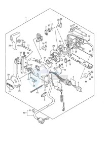 DF 9.9A drawing Remote Control