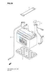 GSF-1250S ABS BANDIT EU drawing BATTERY