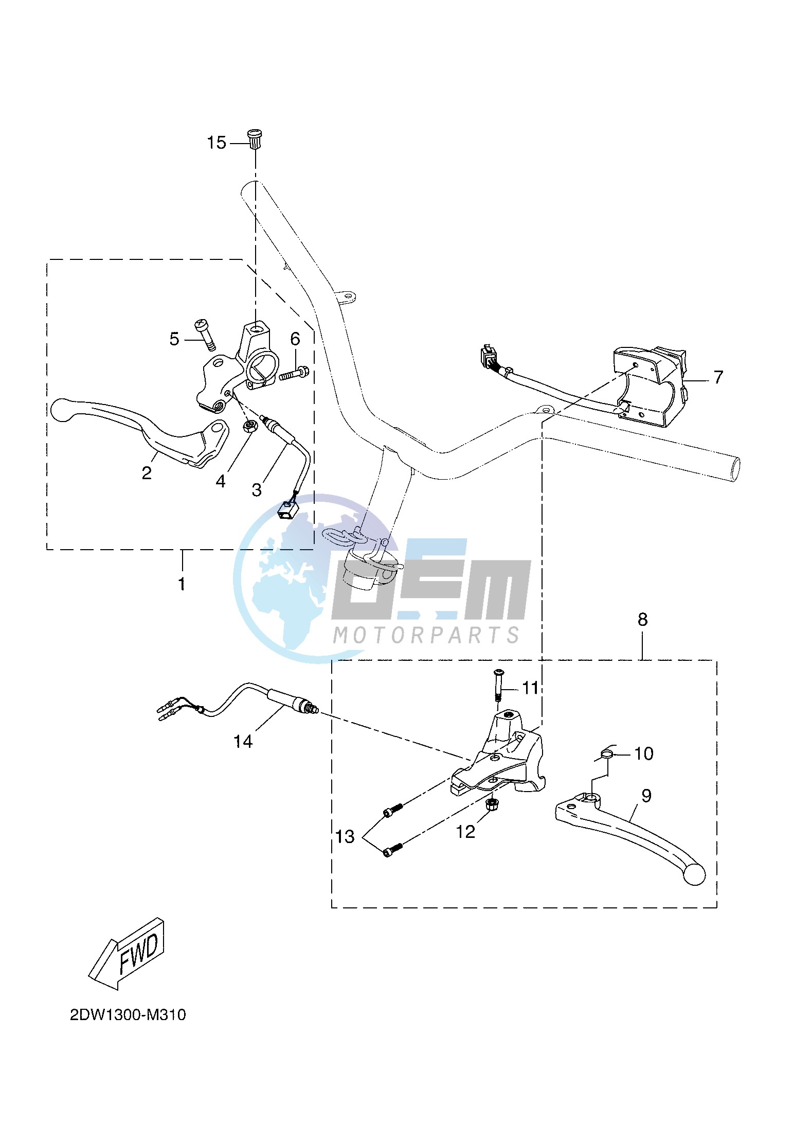 HANDLE SWITCH & LEVER