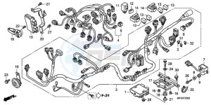 CB600FA Europe Direct - (ED / 25K) drawing WIRE HARNESS