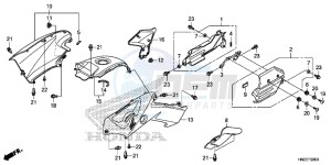 TRX500FPAE TRX500FPA Europe Direct - (ED) drawing BODY COVER