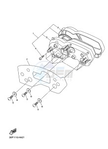 XJ6S 600 DIVERSION (S-TYPE) (36CL 36CM) drawing METER