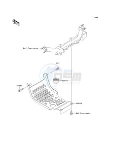 KLX 110 A (KLX110 MONSTER ENERGY) (A6F-A9FA) A7F drawing GUARD-- S- -