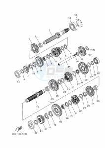 YXZ1000ETS YXZ10YESKS (B5H3) drawing TRANSMISSION