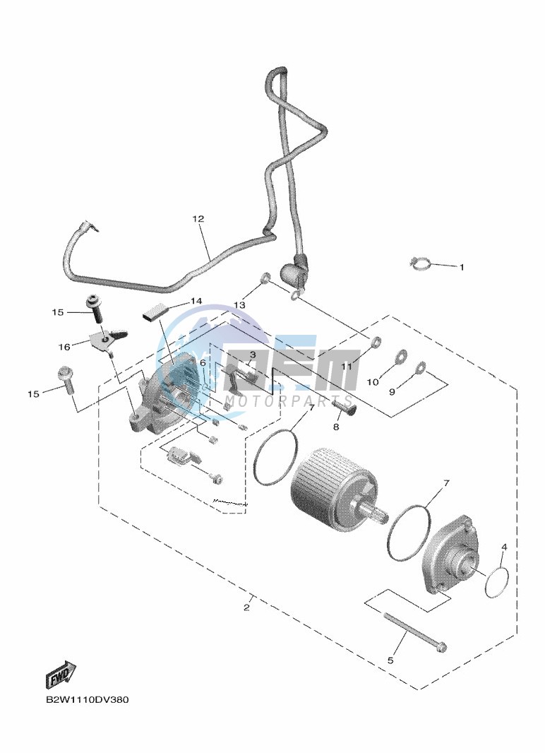 STARTING MOTOR