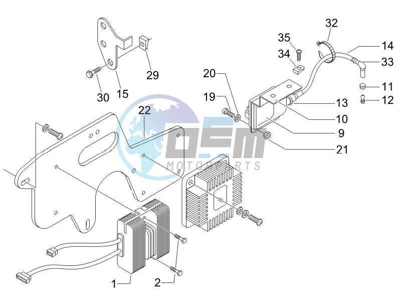 Voltage Regulators - Electronic Control Units (ecu) - H.T. Coil