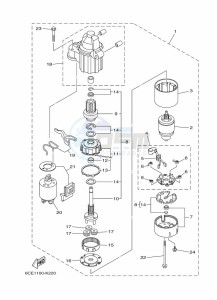 F300BETU drawing STARTER-MOTOR