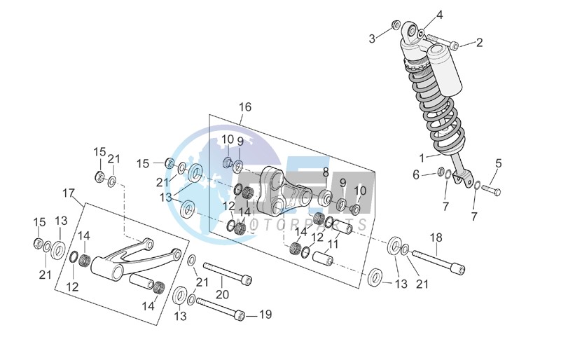 Rear Shock absorber