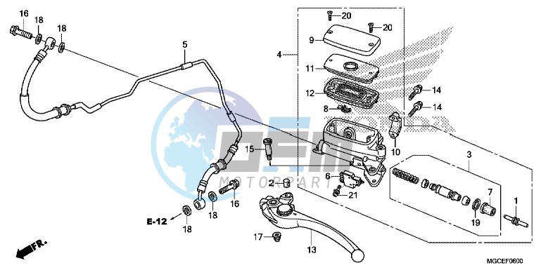 CLUTCH MASTER CYLINDER