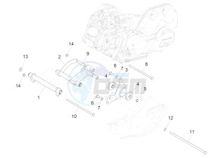 GTS 150 SUPER 4T 3V IE ABS E4 (EMEA) drawing Swinging arm