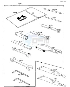 EX 500 A [EX500] (A1-A3) [EX500] drawing OWNERS TOOLS