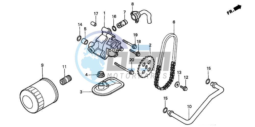 OIL FILTER/OIL PUMP