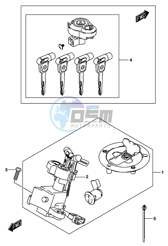 LOCK SET