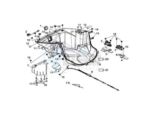 MAXSYM 400I (L8) EU drawing HELMET BOX