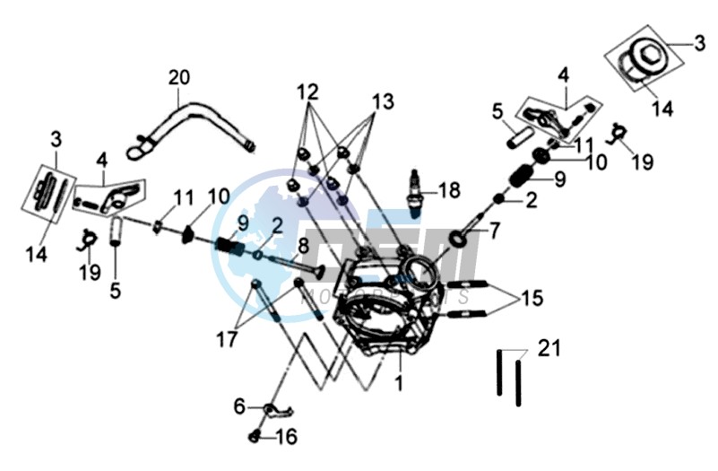 CYLINDER HEAD CPL