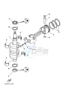 FT9-9A drawing CRANKSHAFT--PISTON