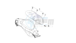 BOULEVARD - 125 CC 4T EU3 drawing METER