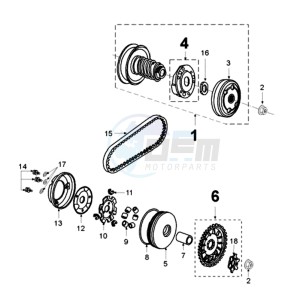 VIVA SL3A drawing CLUTCH