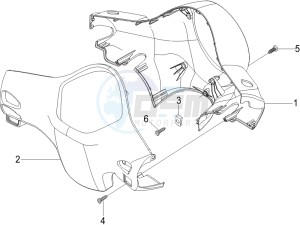 LX 50 2T 25 Kmh NL drawing Handlebars coverages