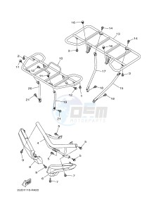 YFM700FWA YFM70GDXG GRIZZLY 700 (B303) drawing GUARD