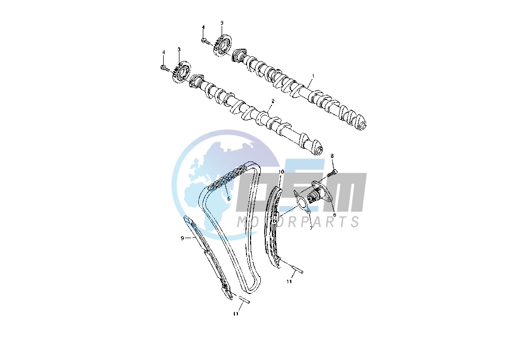 CAMSHAFT- CHAIN