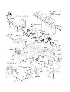 JT 1200 D [STX-12F] (D6F-D7F) D6F drawing FUEL INJECTION