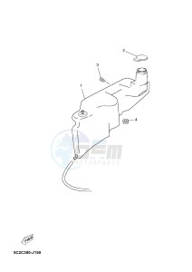 YN50 OVETTO (2APE) drawing OIL TANK