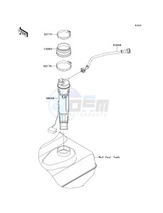 JT 1500 F [ULTRA 260LX] (F9F) F9F drawing FUEL PUMP