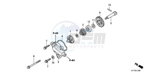 CBR125RSC drawing WATER PUMP