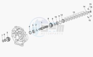 Breva V 1100 IE IE drawing Clutch shaft