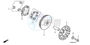 SH300A9 F / ABS CMF TBX drawing DRIVE FACE