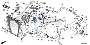 CBR1000RAH 2ED - (2ED) drawing RADIATOR