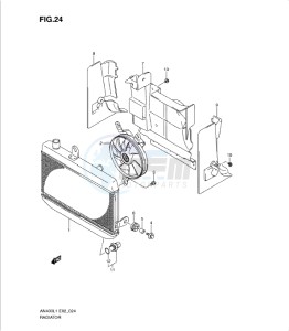 AN400Z drawing RADIATOR