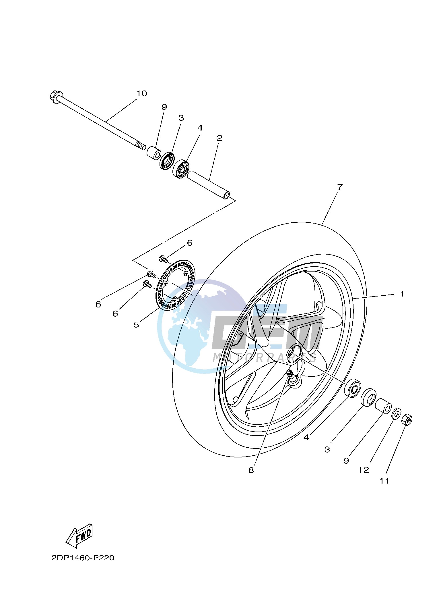 FRONT WHEEL