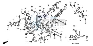 FJS400D9 SI - (SI) drawing FRAME BODY