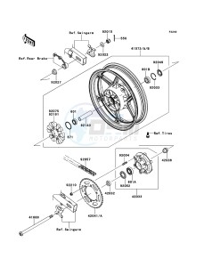 NINJA_250R EX250K9FA GB XX (EU ME A(FRICA) drawing Rear Hub