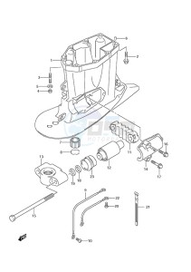 DF 175 drawing Drive Shaft Housing