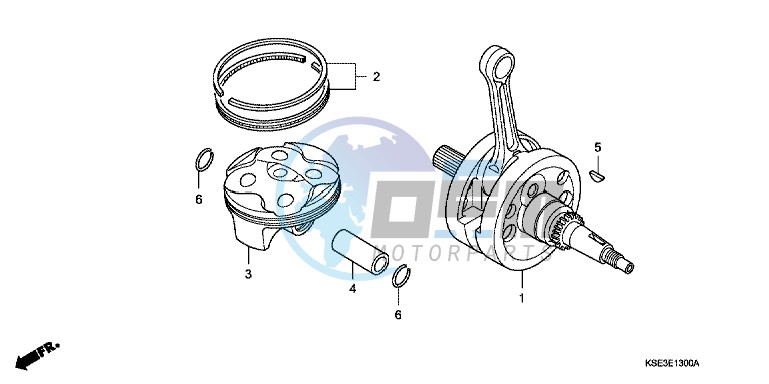 CRANKSHAFT/ PI STON