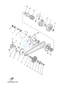 CW50 BW'S (5WWP) drawing CLUTCH