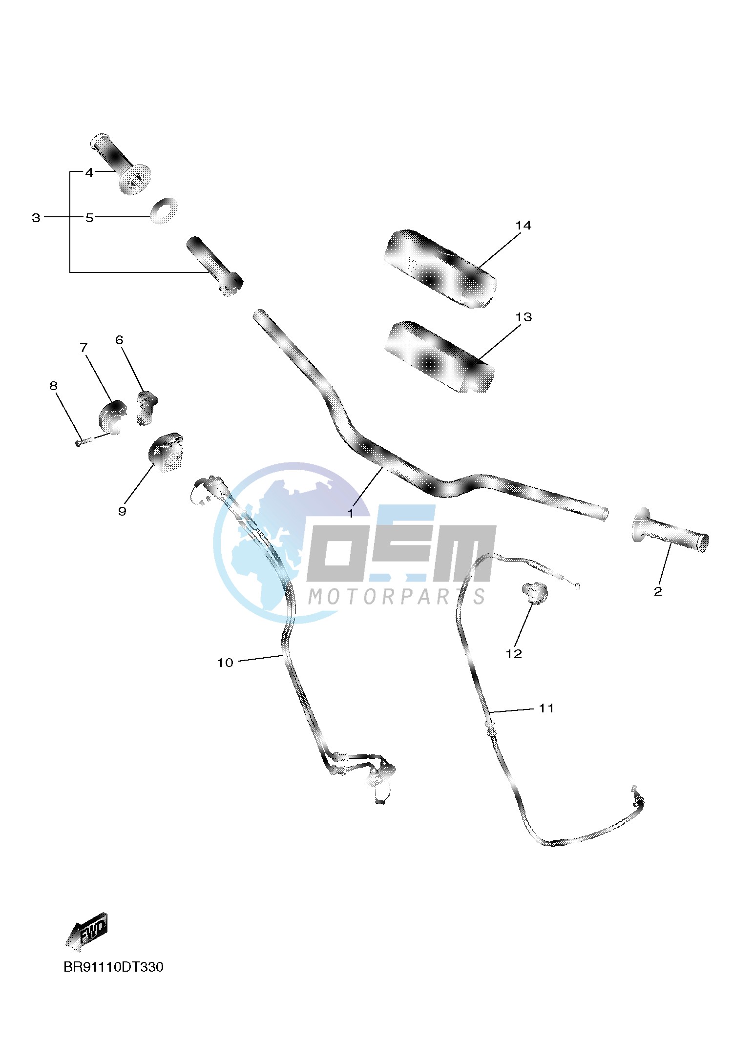 STEERING HANDLE & CABLE