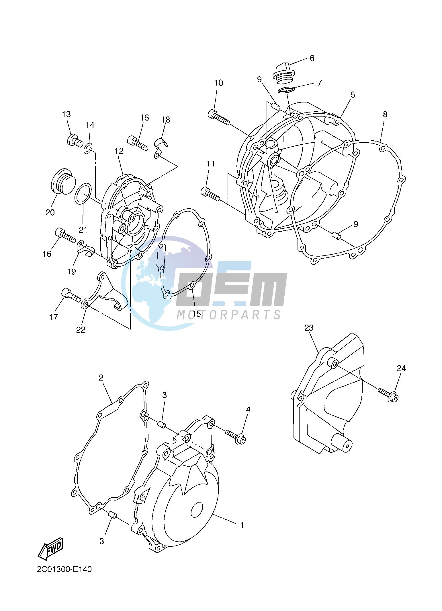 CRANKCASE COVER 1