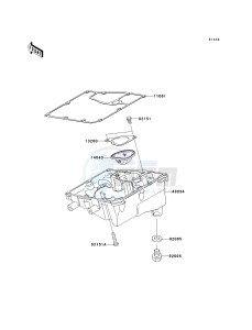 KLE 650 A [VERSYS] (9F-9F) A8F drawing OIL PAN