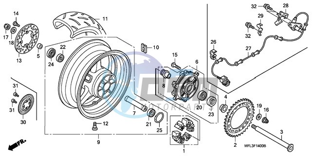 REAR WHEEL