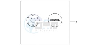 CB600F9 Europe Direct - (ED / 25K) drawing CRANKCASE*NHA84P*