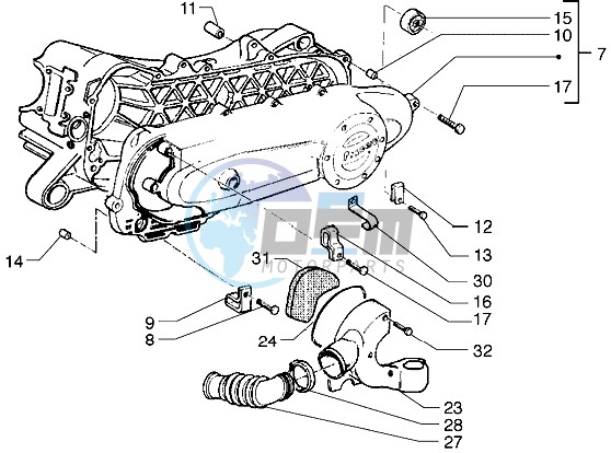 Clutch cover