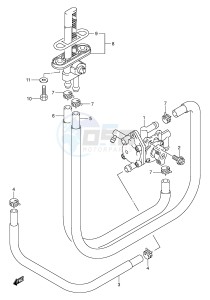 GS500 (E2) drawing FUEL COCK