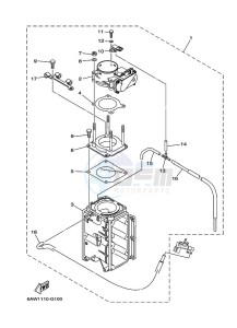 FL350AET1X drawing THROTTLE-BODY